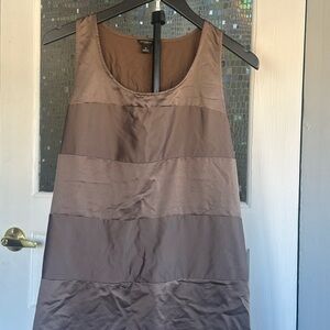Ann Taylor Chocolate Brown Tank Top
